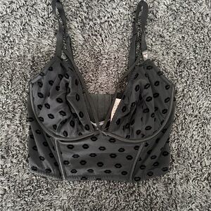 Black Bralette NWT